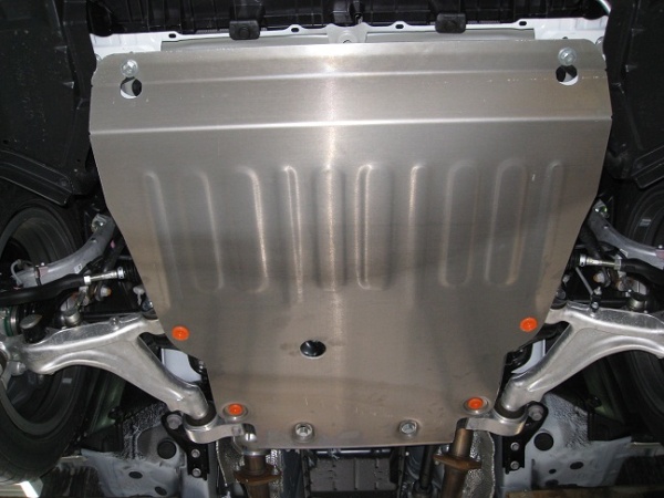 Защита картера Lexus GS350 без пыльника (2007-2011) 3.5 Alfeco