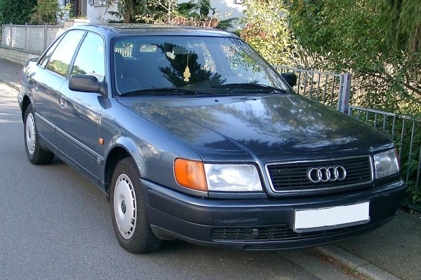 Защита картера Audi 100 (1990-1994) 2.0 Alfeco