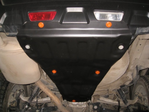 Защита заднего бампера Nissan X-Trail T31 (2007-2014) Alfeco