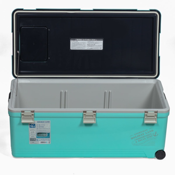 Термобокс SHINWA Holiday Land Cooler 76H синий, 76 литров