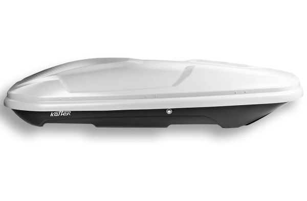 Автобокс на крышу Koffer S480 белый глянец (2090х860х390)