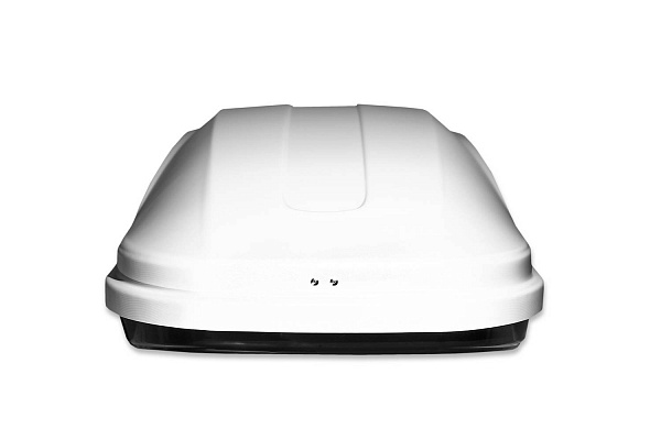 Автобокс на крышу Магнум 420 белый карбон (1990х740х420) Быстросъем