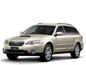 Защита картера Subaru Outback большая (2003-2009) Alfeco