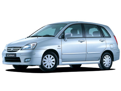Защита картера Suzuki Liana 4x4 (2001-2007) 1.6 Alfeco