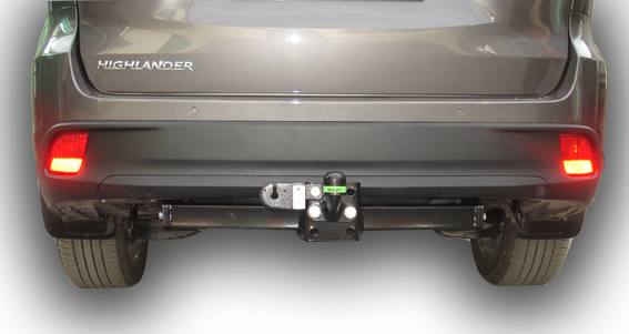 Фаркоп для Toyota Highlander XU50 (без электрики) (2013-2020) «ЛидерПлюс»