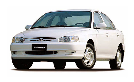 Защита картера Kia Sephia (1997-2001) 1.5; 1.8 Alfeco