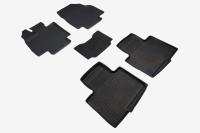Резиновые коврики с высоким бортом для TOYOTA HIGHLANDER IV (2019-н.в.)