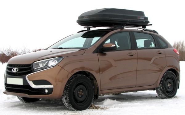 Рейлинги на крышу Lada Xray (2016-н.в.)