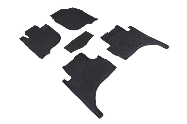 Резиновые коврики с высоким бортом для MITSUBISHI L200 (2015-н.в.)