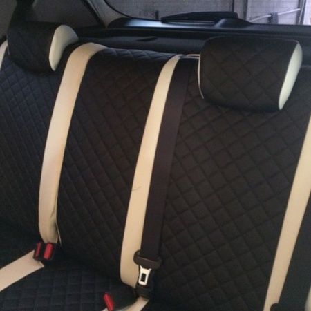 Чехлы из экокожи РОМБ для Hyundai Creta (2016-2020) "Автопилот"