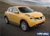 Порог-площадка "Black" с креплением Nissan Juke FWD (2010-2014-2016)