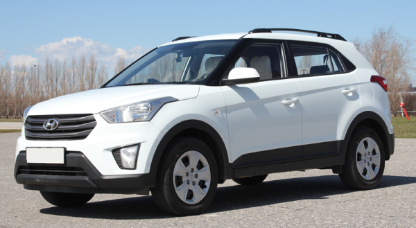 Рейлинги на крышу Hyundai Creta (2016-2021)