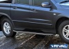Порог-площадка "Premium" с креплением SsangYong Actyon Sport (2012-2016)