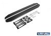 Порог-площадка "Premium-Black" с креплением Subaru Forester IV (2013-2015-2018)