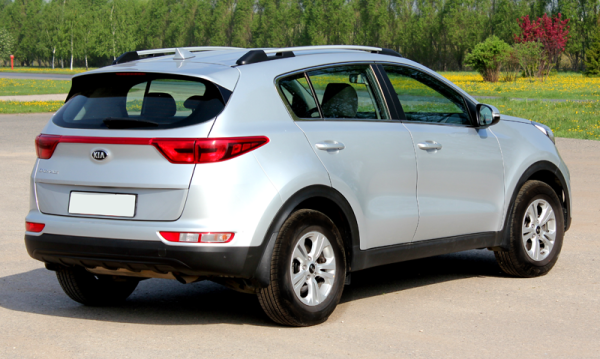 Рейлинги на крышу Kia Sportage IV (2016-н.в.)