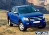 Порог-площадка "Premium" с креплением Ford Ranger IV (2012-2015)