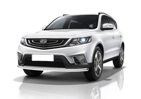 Защита переднего бампера d57 Geely Emgrand X7 2018-