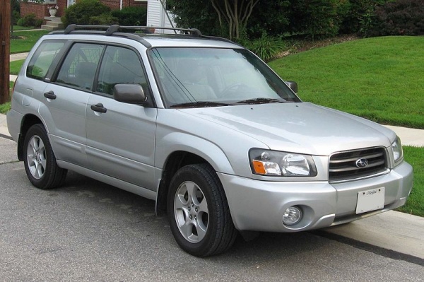 Защита картера Subaru Forester II (2003-2008) Alfeco