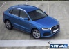 Порог-площадка "Premium-Black" с креплением Audi Q3 8U (2011-2014)