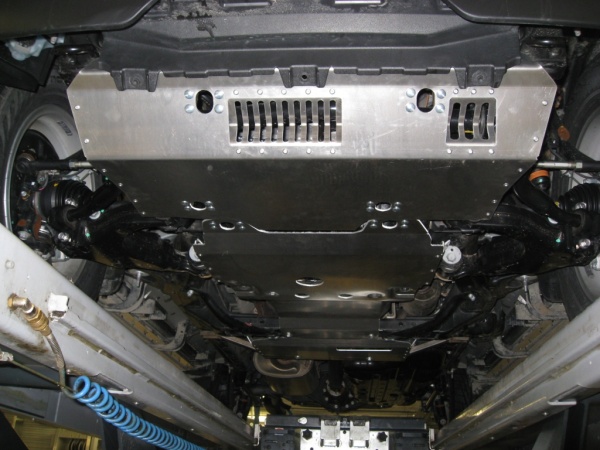 Защита картера Lexus GX460 (4 части) (2009-2021) Alfeco