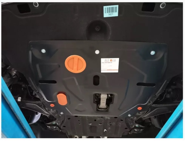 Защита картера и КПП Hyundai Sonata VIII (DN8) (2019-н.в.) Alfeco