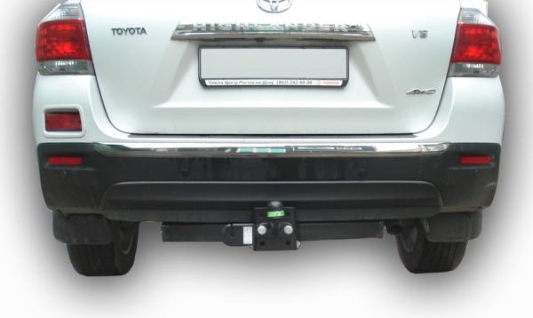 Фаркоп для Toyota Highlander (без электрики) (2010-2013) «ЛидерПлюс»