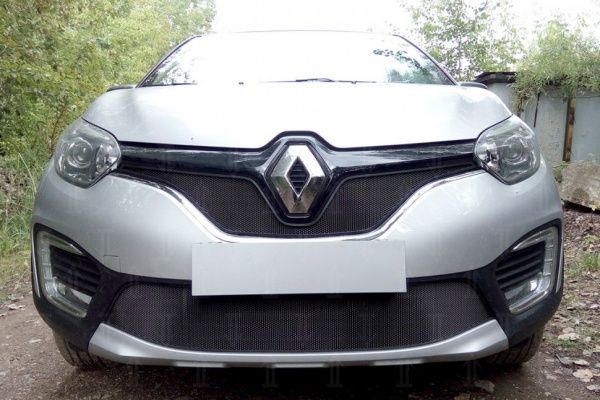 Защитная сетка радиатора Renault Kaptur (2016-2020)