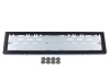 Рамка номерного знака Dollex SPL-23 с адаптером (черная)