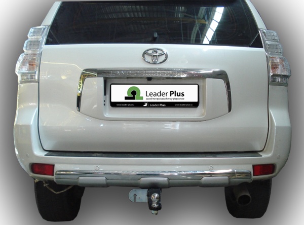Фаркоп для Toyota Land Cruiser Prado J120/J150 (без электрики) (2002-2009) (2009-н.в.) «ЛидерПлюс»
