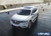 Порог-площадка "Bmw-Style" с креплением Nissan Qashqai (2013-н.в.) \ Renault  Koleos (2017-н.в.)