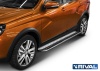Пороги с листом d42 Lada Vesta SW Cross 2017-