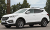 Рейлинги на крышу Hyundai Santa Fe 3 (2012-2018)