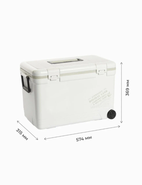 Термобокс SHINWA Holiday Land Cooler 33H белый, 33 литра