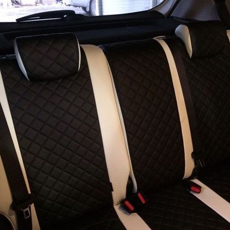 Чехлы из экокожи РОМБ для Hyundai Creta (2016-2020) "Автопилот"