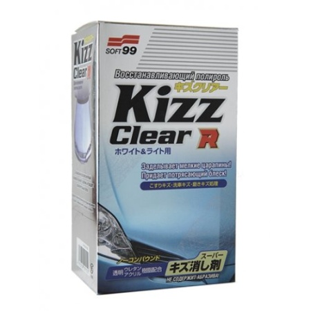 Полироль для кузова устранение царапин Soft99 Kizz Clear, 270 мл