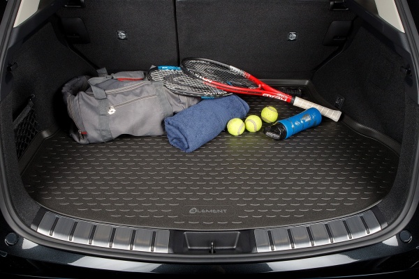 Коврик в багажник AUDI Q3 (2011-2011) кросс., 1 шт. (полиуретан)
