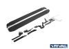 Порог-площадка "Black" с креплением Geely Emgrand X7 (2019-н.в.)
