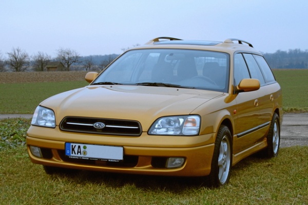 Защита картера Subaru Legacy (1998-2003) Alfeco