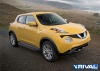 Порог-площадка "Premium" с креплением Nissan Juke FWD (2010-2014-2016)