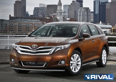 Защита переднего бампера d42 Toyota Venza 2012-2015