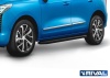 Порог-площадка "Premium-Black" с креплением Haval Jolion (2021-н..в.)