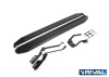 Порог-площадка "Premium-Black" с креплением Ford Explorer (2011-2015)