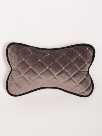 Подушка под шею из велюра