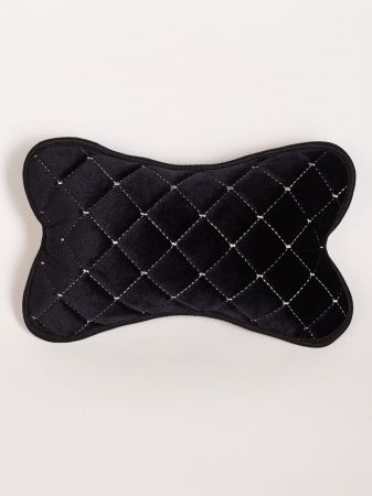 Подушка под шею из велюра