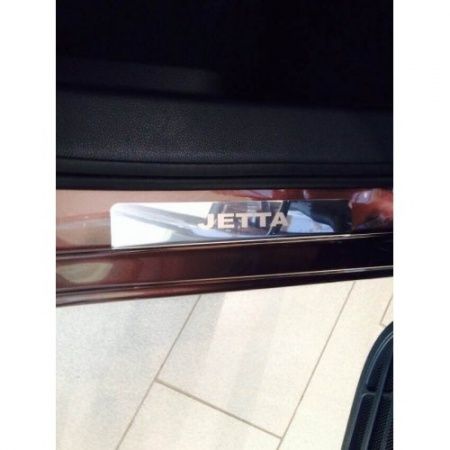 Накладки на пороги Volkswagen Jetta 2015-н.в. (компл. 4шт.)