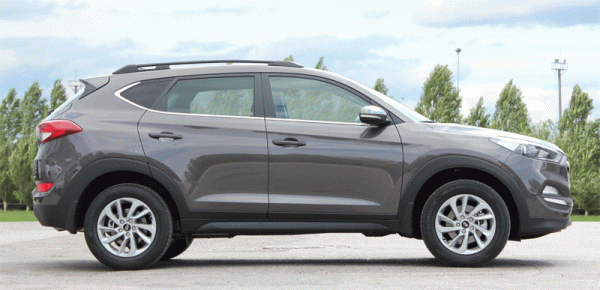 Рейлинги на крышу Hyundai Tucson 4 (2015-н.в.)