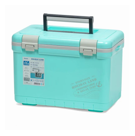 Термобокс SHINWA Holiday Land Cooler 17H синий, 17 литров
