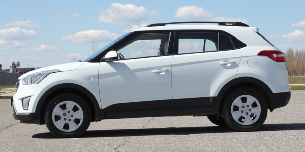 Рейлинги на крышу Hyundai Creta (2016-2021)