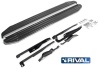 Порог-площадка "Premium" с креплением Chevrolet Captiva (2011-2015) \ Opel Antara (2010-2015)