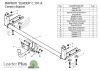 Фаркоп для Chery Amulet A15 HB (без электрики) (2003-н.в.) «ЛидерПлюс»